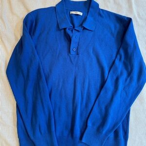 Mango Collared Polo Sweater